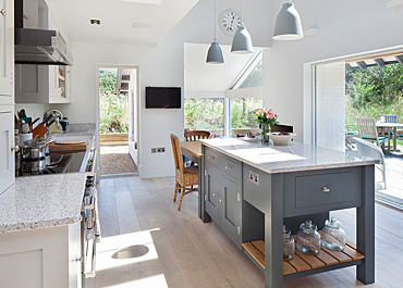 Contemporary Classic Mezzanine Kitchen