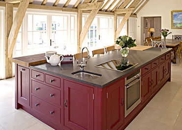 The Red Barn Contemporary Country Kitchen