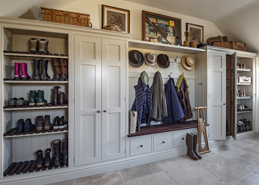 Bespoke Hand Built Boot Rooms