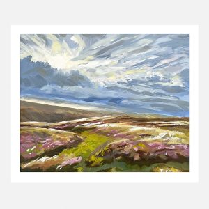 Moorland Heather Art Print